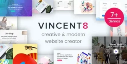 Vincent Eight | Responsive Multipurpose WordPress Theme
