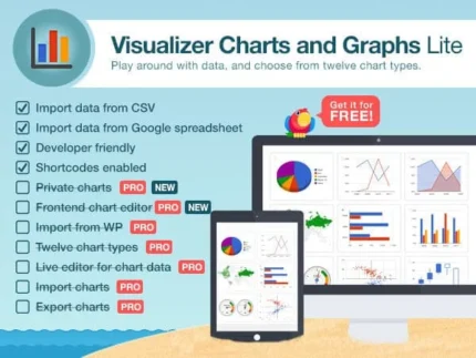Visualizer Charts and Graphs WordPress Plugin