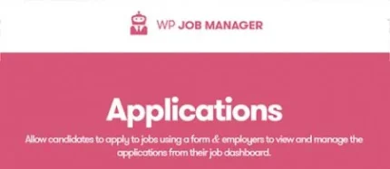 WP Job Manager Applications