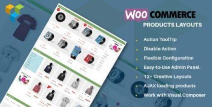 Woocommerce Products Layouts for Visual Composer
