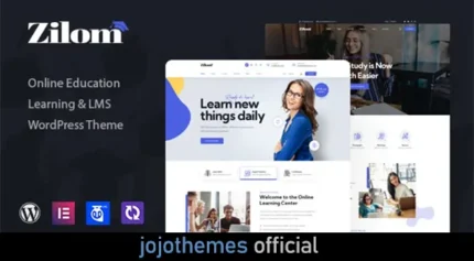 Zilom – Online Education Learning WordPress Theme