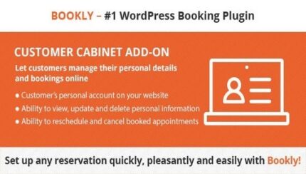 Bookly Customer Cabinet (Add-on)