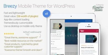 Breezy Mobile Theme for WordPress 2.0.2