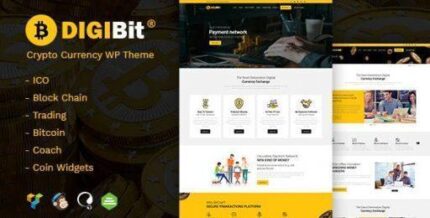 DigiBit – Cryptocurrency Mining WordPress Theme 2.1