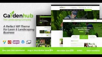 Garden HUB – Gardening, Lawn & Landscaping WordPress Theme 1.3.2