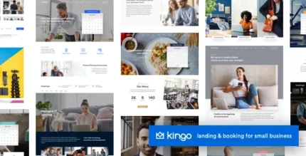 Kingo – Booking WordPress for Small Business 2.6.3