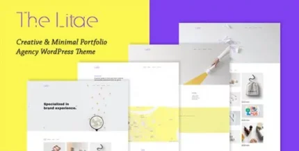 The Litae – Minimal Portfolio WordPress Theme
