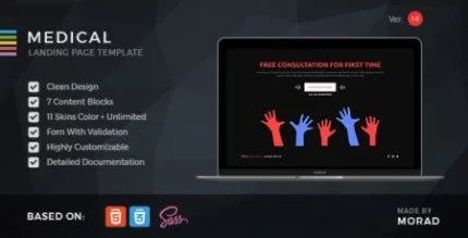 Medical – HTML Landing Page