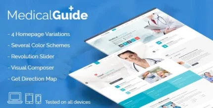 MedicalGuide – Health and Medical WordPress Theme 2.1.1