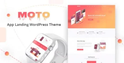Moto – WordPress Landing Page Theme 1.1.5