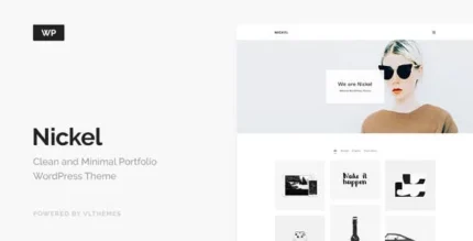 Nickel – Minimalist Portfolio WordPress Theme