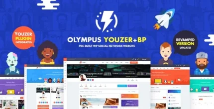 Olympus – Powerful BuddyPress Theme for Social Networking