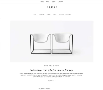 StudioPress Slush Pro Genesis WordPress Theme