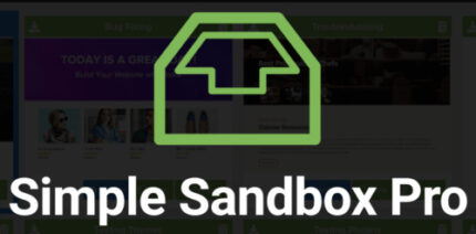 Simple Sandbox Pro Manager
