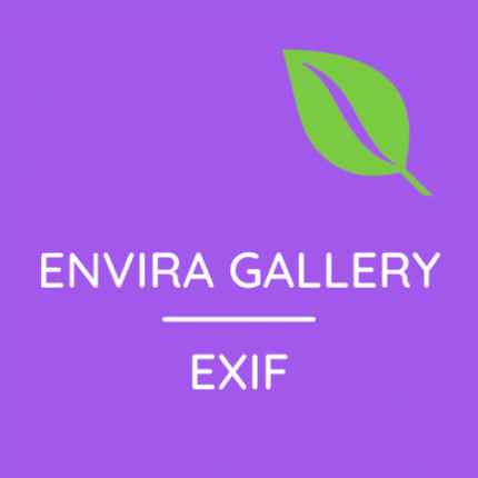 Envira Gallery – EXIF Addon
