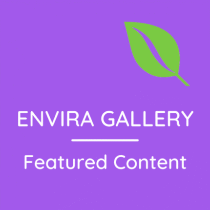 Envira Gallery – Featured Content Addon