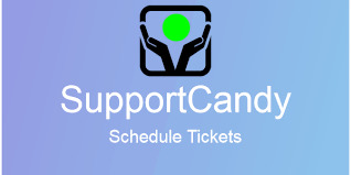 SupportCandy Schedule Tickets