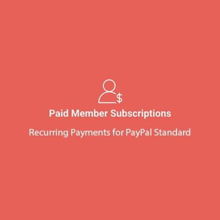 Paid Member Subscriptions Recurring Payments for PayPal Standard