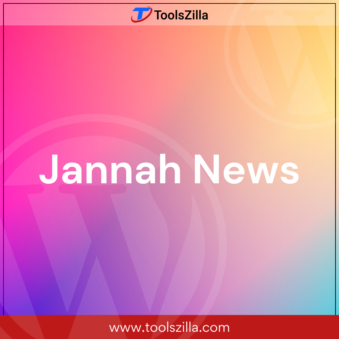 Jannah News – Newspaper Magazine News AMP BuddyPress