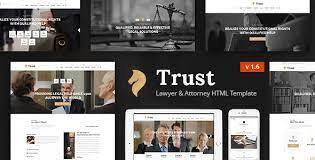 Trust – Lawyer & Attorney Business HTML Template