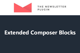 Newsletter – Extended Composer Blocks