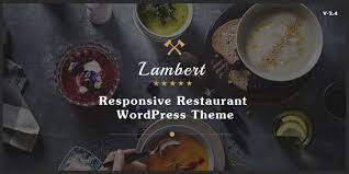 Lambert Restaurant /Cafe / Pub WordPress Theme