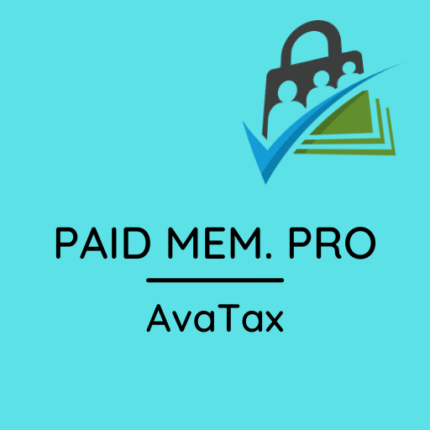 Paid Memberships Pro – AvaTax Add On