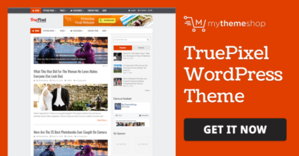 MyThemeShop TruePixel WordPress Theme