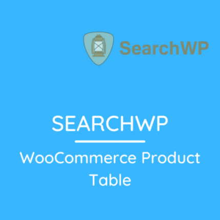 SearchWP WooCommerce Product Table Integration