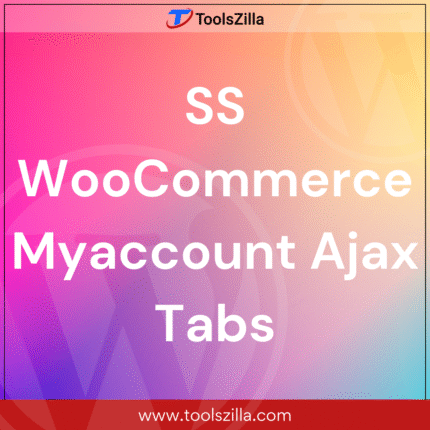 SS WooCommerce Myaccount Ajax Tabs